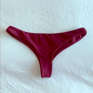 NWOT, Jade Swim Exposed Bottoms, Medium, Purple